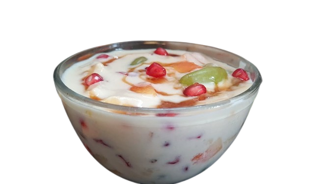 Curd with Fruit Bowl  150gm